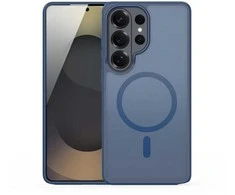 Dėklas Dux Ducis Yind MagSafe Samsung S948 S26 Ultra tamsiai mėlynas