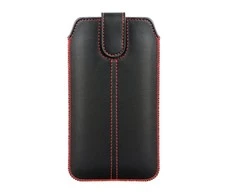 Reach Dėklas Forcell Ultra Slim M4 Samsung G973 S10/Note 10/J3 2017 Huawei P30 XXXL juodas