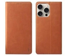 Dėklas HDD Magnetic Wallet Case Apple iPhone 11 rudas