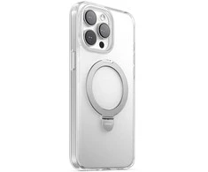 Dėklas Joyroom JR-BP004 magnetinis apsauginis telefono dėklas su laikikliu Apple iPhone 15 Pro skaidrus