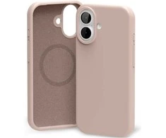 Dėklas Mercury Pure Magsafe Silicon Case Apple iPhone 17 rožinio smėlio