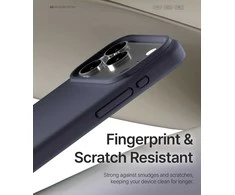 Dėklas Mercury Pure Magsafe Silicon Case Apple iPhone 17 Pro Max tamsiai mėlynas