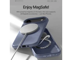 Dėklas Mercury Pure Magsafe Silicon Case Apple iPhone Air levandos pilka