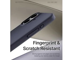 Dėklas Mercury Pure Magsafe Silicon Case Apple iPhone 17 tamsiai mėlynas