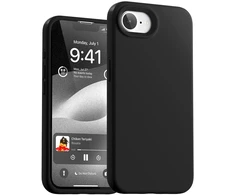 Dėklas Mercury Pure Magsafe Silicon Case Apple iPhone 16e/17e juodas