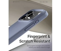 Dėklas Mercury Pure Magsafe Silicon Case Apple iPhone 17 Pro levandos pilka
