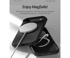Dėklas Mercury Pure Magsafe Silicon Case Apple iPhone Air raudonas