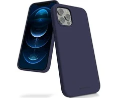 Dėklas Mercury Silikoninis dėklas Apple iPhone 16 Pro Max tamsiai mėlynas