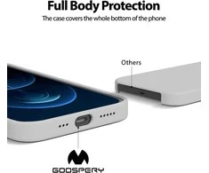 Dėklas Mercury Silikoninis dėklas Samsung A175 A17 4G/A176 A17 5G akmens spalvos