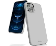 Dėklas Mercury Silikoninis dėklas Samsung A245 A24 4G/A246 A24 5G akmens spalvos