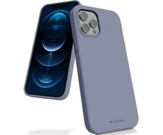 Dėklas Mercury Silikoninis dėklas Samsung A245 A24 4G/A246 A24 5G levandos pilka