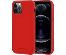 Dėklas Mercury Soft Jelly Case Apple iPhone 16 raudonas