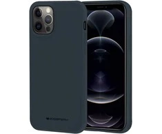 Dėklas Mercury Soft Jelly Case Apple iPhone 16 tamsiai mėlynas