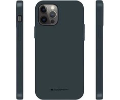 Dėklas Mercury Soft Jelly Case Apple iPhone 15 Plus tamsiai mėlynas