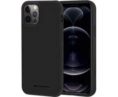 Dėklas Mercury Soft Jelly Case Apple iPhone 15 Plus juodas