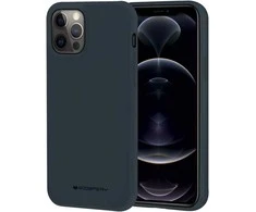 Dėklas Mercury Soft Jelly Case Samsung A356 A35 5G tamsiai mėlynas