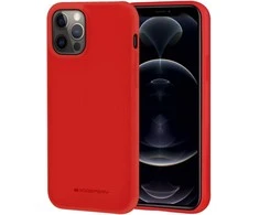 Dėklas Mercury Soft Jelly Case Samsung S916 S23 Plus 5G raudonas