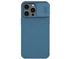 Dėklas Nillkin CamShield Pro Apple iPhone 14 Pro mėlynas