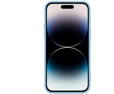 Dėklas Nillkin CamShield Silky Magnetic Silicone Apple iPhone 14 Pro Max šviesiai mėlynas
