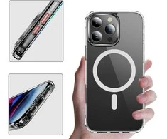 Dėklas Perfectionists Clear Mag Case Apple iPhone 16 Pro skaidrus