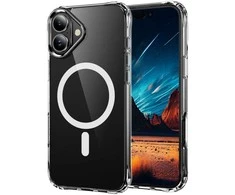 Dėklas Perfectionists Clear Mag Case Apple iPhone 16 Plus skaidrus