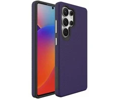 Dėklas Perfectionists Triangle Case Samsung S928 S24 Ultra violetinis