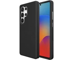 Dėklas Perfectionists Triangle Case Samsung S908 S22 Ultra 5G juodas