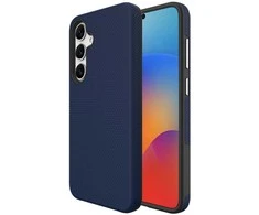 Dėklas Perfectionists Triangle Case Samsung A566 A56 5G tamsiai mėlynas