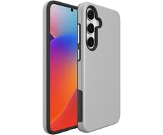 Dėklas Perfectionists Triangle Case Samsung A266 A26 5G sidabrinis