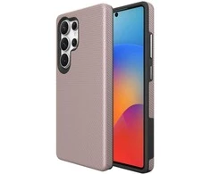 Dėklas Perfectionists Triangle Case Samsung S908 S22 Ultra 5G rožinio aukso