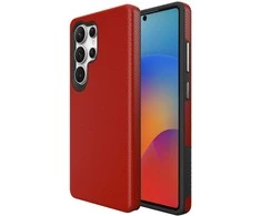 Dėklas Perfectionists Triangle Case Samsung S918 S23 Ultra 5G raudonas