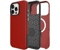 Dėklas Perfectionists Triangle Mag Case Apple iPhone 17 raudonas
