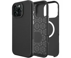 Dėklas Perfectionists Triangle Mag Case Apple iPhone 12/12 Pro juodas
