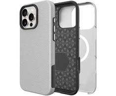Dėklas Perfectionists Triangle Mag Case Apple iPhone Air sidabrinis