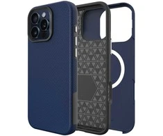 Dėklas Perfectionists Triangle Mag Case Apple iPhone 16 Pro Max tamsiai mėlynas