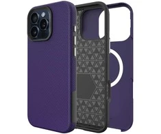 Dėklas Perfectionists Triangle Mag Case Apple iPhone 14 Pro Max violetinis
