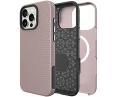 Dėklas Perfectionists Triangle Mag Case Apple iPhone 12 Pro Max rožinio aukso