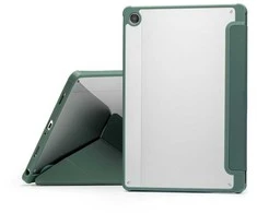 Dėklas Reach Origami Samsung X110/X115 Tab A9 8.7/X130/X135 Tab A11 8.7 tamsiai žalias