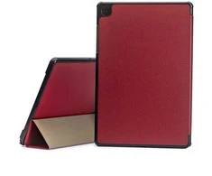 Dėklas Reach Smart Leather Lenovo Tab M10 3rd Gen TB328FU/TB328XU 10.1 tamsiai raudonas