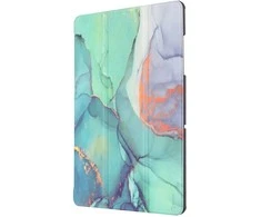 Dėklas Reach Smart Leather Samsung X210/X215/X216 Tab A9 Plus 11.0/X230/X235/X236 Tab A11 Plus 11.0 marble
