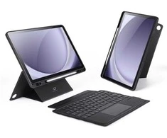 Dėklas su klaviatūra Dux Ducis DK Samsung X210/X215/X216 Tab A9 Plus 11.0/X230/X235/X236 Tab A11 Plus 11.0 juodas