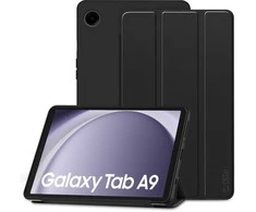 Dėklas Tech-Protect SmartCase, skirtas Samsung Galaxy Tab A9 8.7" X110 / X115, Juodos spalvos