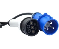 Elektromobilių įkroviklis Reach PEVC7 1 fazė Type2 32A 7kW 5.0m
