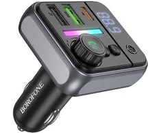 FM bangų moduliatorius Borofone BC50 PD20W+QC3.0