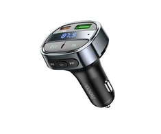 FM bangų moduliatorius Hoco E70 PD30W+QC3.0 juodas