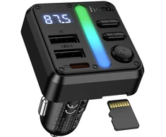 FM bangų moduliatorius Hoco E89 PD30W+QC3.0