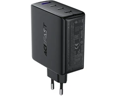 Įkroviklis Acefast A94 100W GaN 3xUSB-C/USB-A juodas