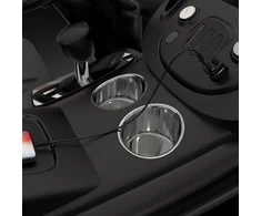 Įkroviklis automobilinis Borofone BZ2 su dviem USB jungtimis (2.4A) juodas