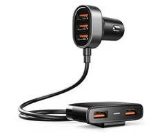 Automobilinis įkroviklis Joyroom JR-CL03 5xUSB 6.2A juodas