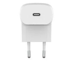 Įkroviklis buitinis Belkin Boost Charge 20W USB-C PD + USB-C to Lightning kabelis baltas